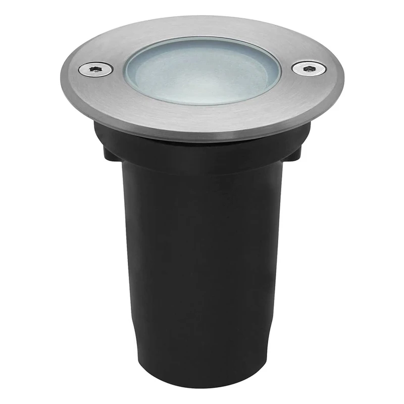 Stunning Compact Square Recessed Ground Walkover Light For Outdoor Use IP65 Rated