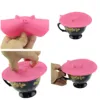 Food Grade Silicone Cup Lids Creative 5-inch Silicone Piggy Suction Cup and Mug Lids Covers