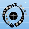 Circle Shaped Acrylic Mirror Wall Sticker Clock DIY Clock Decorative for Living Room
