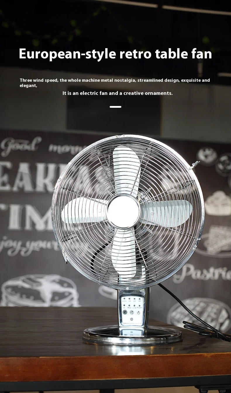 Table Fan, 220-240VC, Electric - detail 2