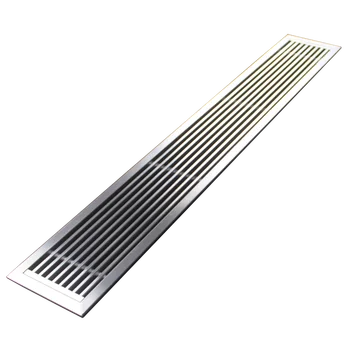 linear registers havc sus304 lbg roestvrij veterinaire luchtrooster lineaire medische staal