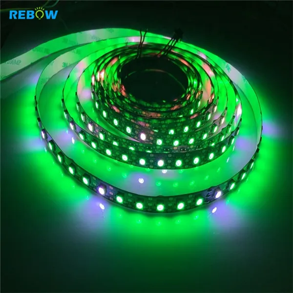 Adressable arduino smd5050 rgb digital led strip light WS2812B