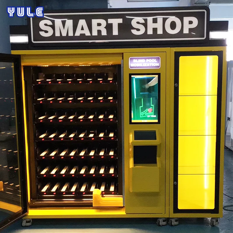 Drug Vending Machine Locker With Card Reader Apple Pay Vending Machines