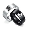 Fashion Marvel Avengers Ring Anime Related Symbols Finger Ring Trendy Simple Titanium metal Jewelry Cute Fashion Gifts