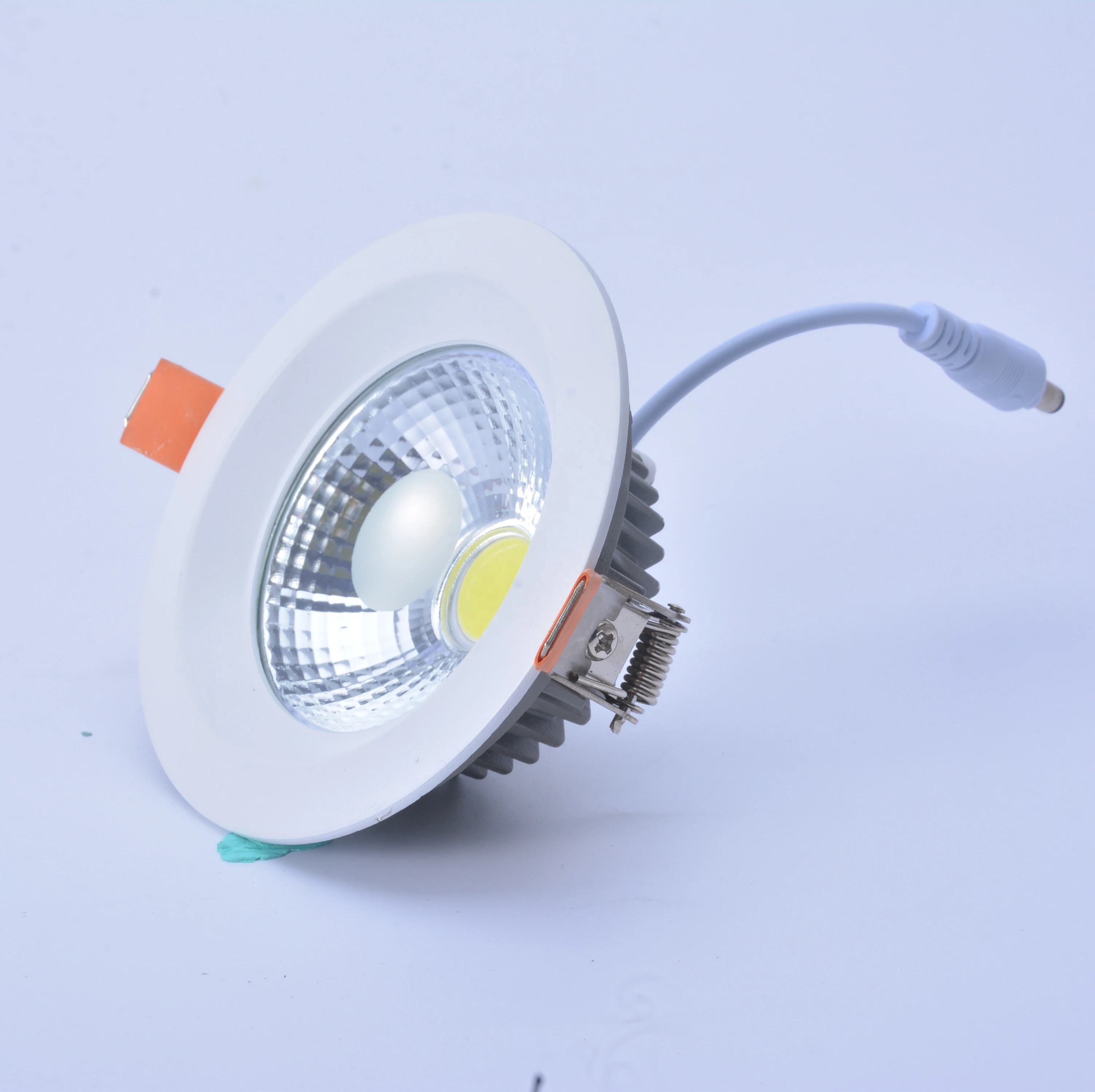 CTORCH 170~240V Die-Casting Al+Glass Recessed Cob Downlight