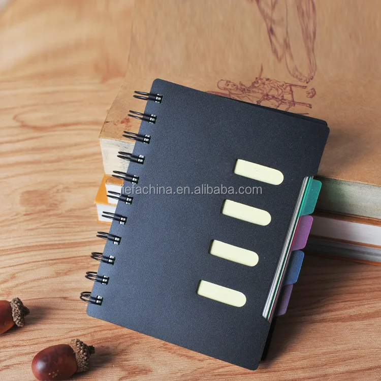 Promotional A5 Note Book Custom Printed Hardcover Planner Dotted Kraft Paper Diary Soft Cover