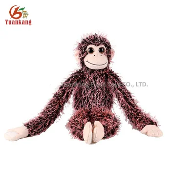 singe peluche long bras