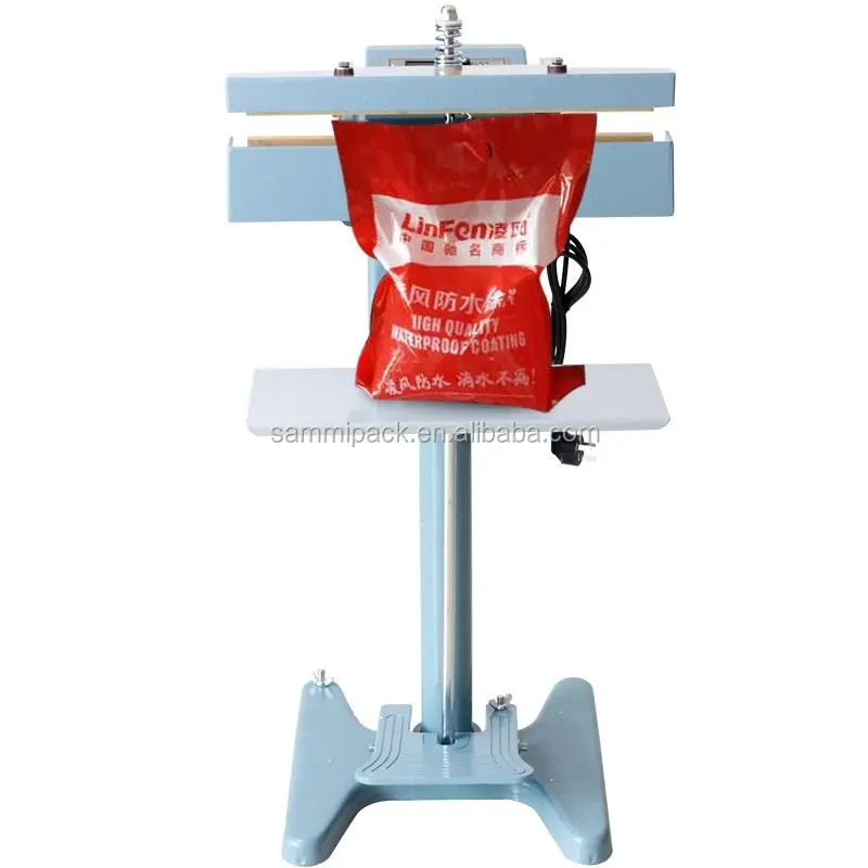 Factory Direct hot sale Double heat Foot inpulse plastic bag sealing machine aluminum foil bag sealing machine