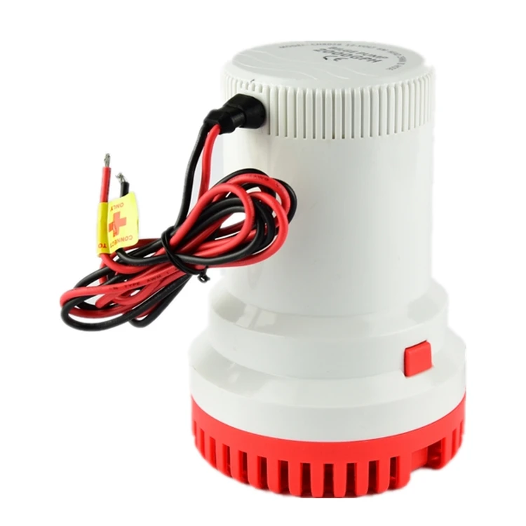 QUIETFLO 12v/24v 1500GPH dc small electric 12 volt marine bilge pumps for sea