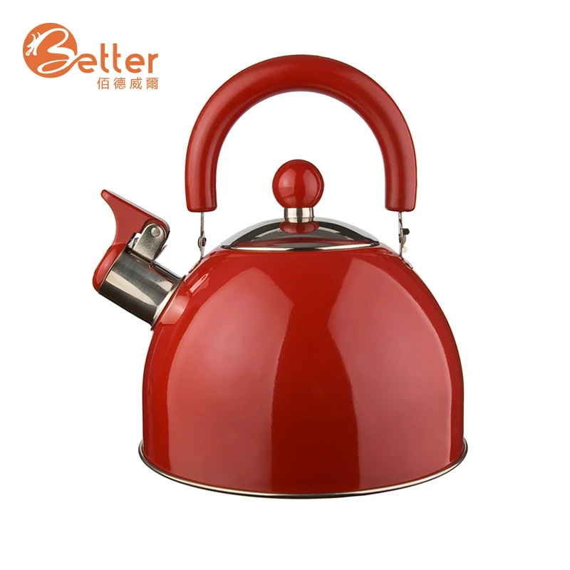 Rust Resistant Stainless Steel Induction Stovetop Whistling Kettle For