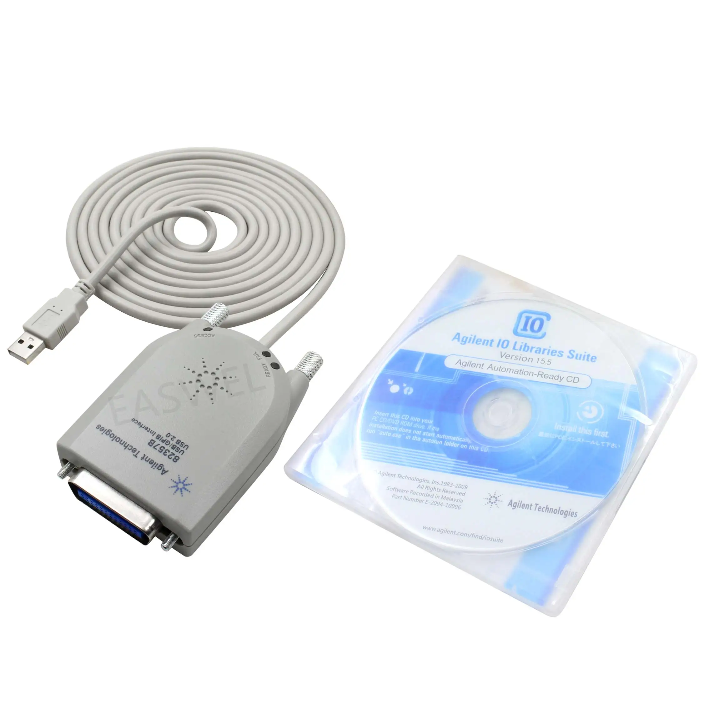 NEW Agilent 82357B USB/GPIB Interface High-Speed USB 2.0 with CD Driver 