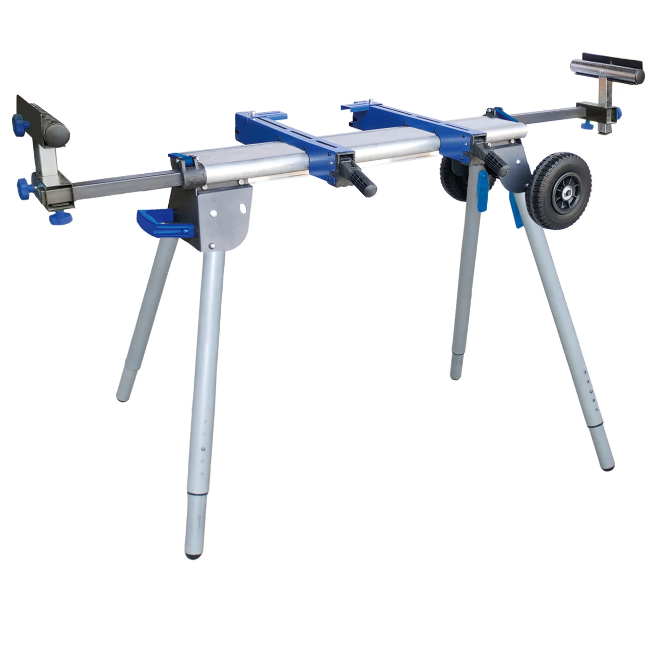 Adjustable Portable Metal Sawhorse Stands Miter Saws Stand With Wheels
