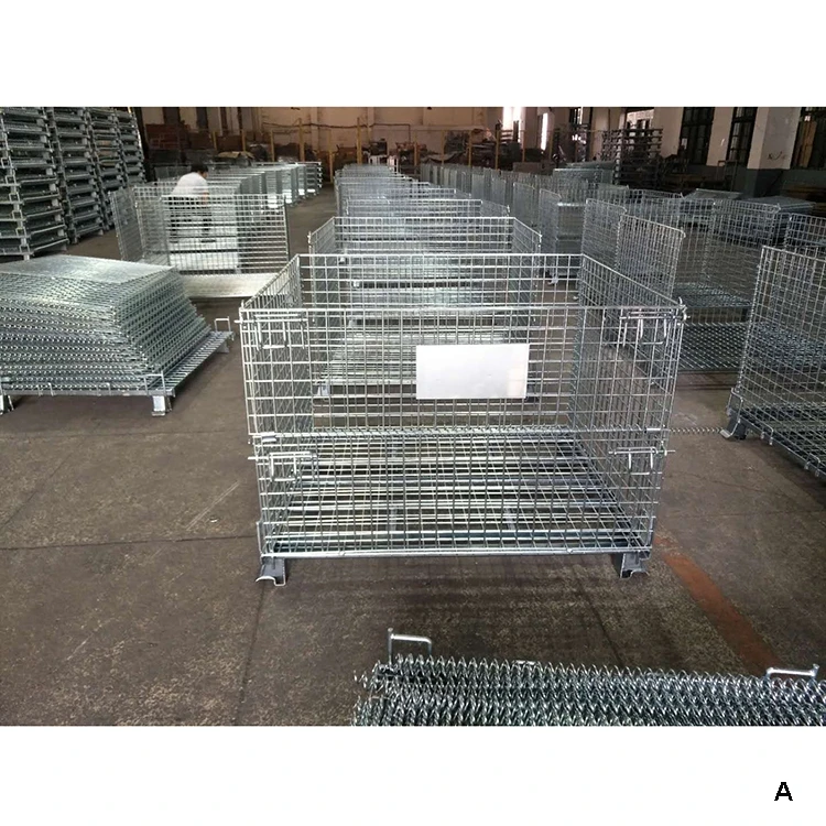 Mesh Logistic Steel Wire Metal Storage Cage