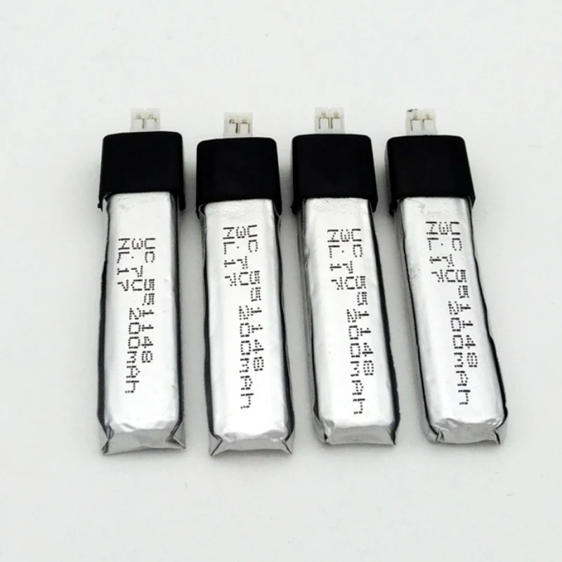 3.7v 200mah 551148 V911rc Lithium Polymer Battery For Wltoys F929 F939