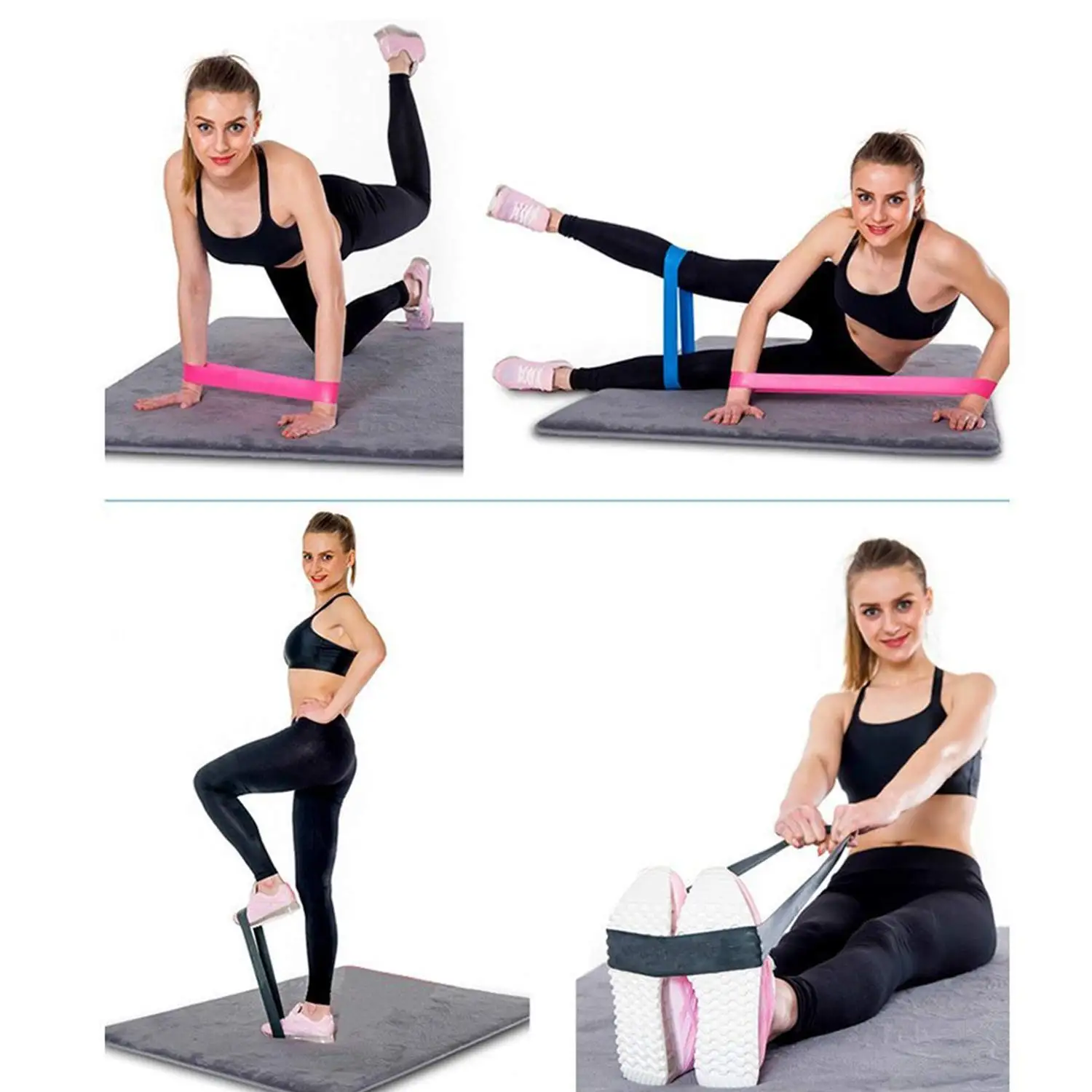 Фитнес резинки упражнения. Ленты для пилатеса Pilates Band Set. Лента эластичная Elastic Band упражнения. Эластичная лента - эспандер для фитнеса. Упражнения с резинкой.