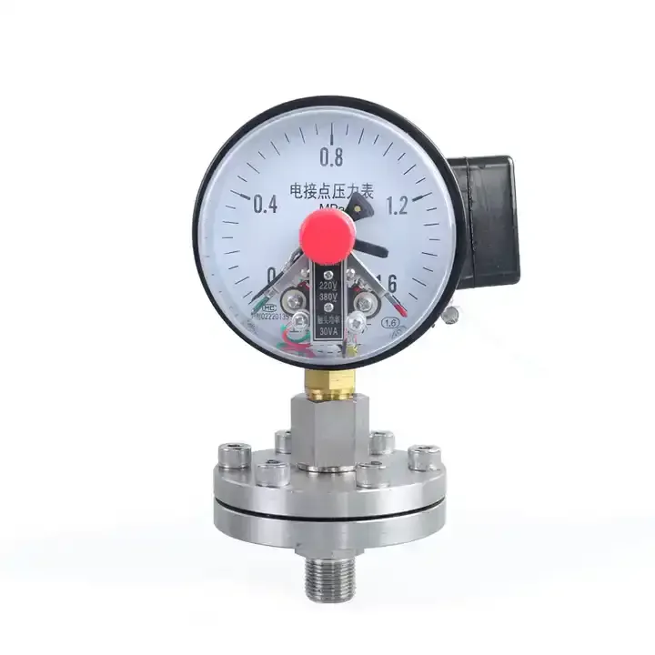 Hot-Selling 25bar Automatic Control Air Manometer Electric Contact ...