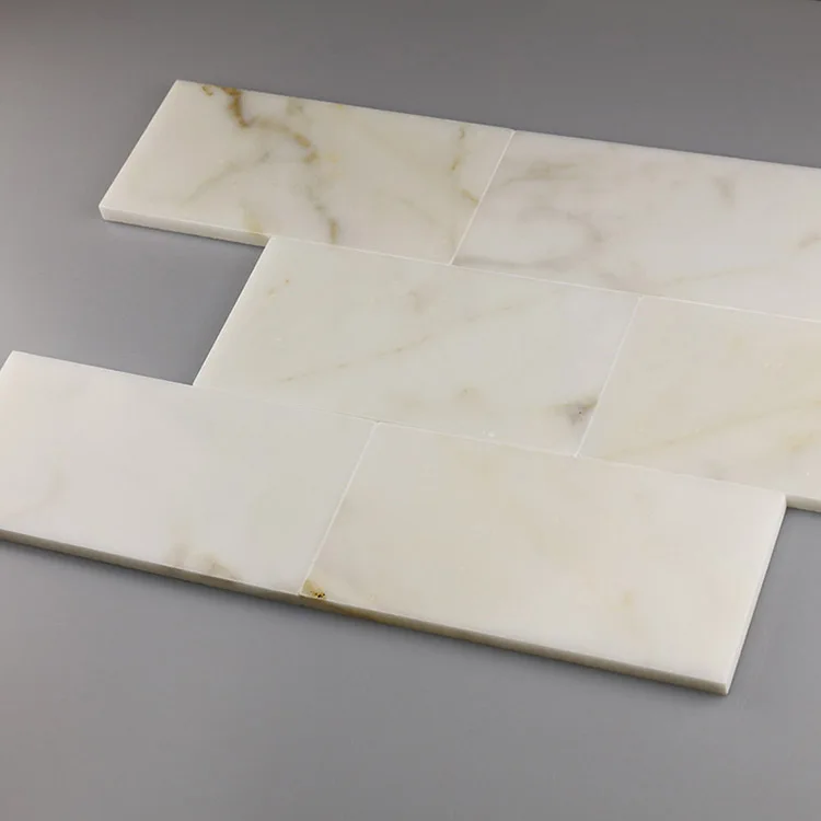 High quality Calacatta Gold Marble Mosaic floor