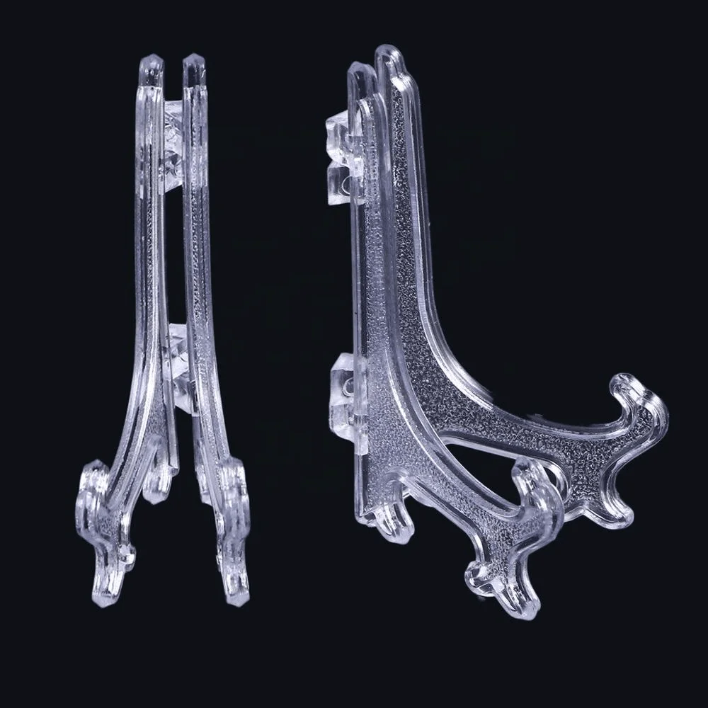 Soporte De Exhibición De Placa Plegable De Plástico,Caballete De Placa