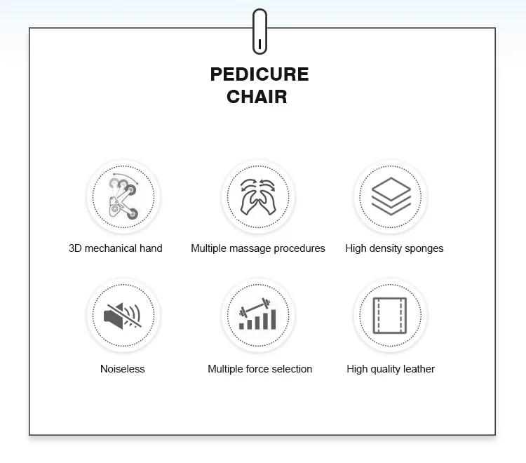 Kangmei Modern Luxury Beauty Nail Salon Furniture Electric Pipeless