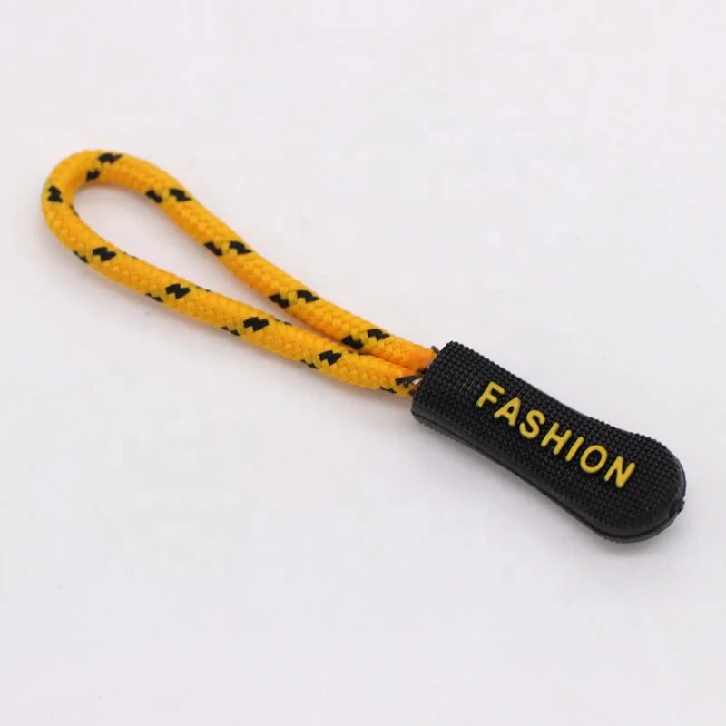 Guangdong Factory Custom Embossed Logo Leather Replacement Zipper Pulls
