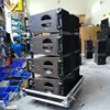 KARA line array dual 8 inch auto amp subwoofer SB28 sub Polyester paint
