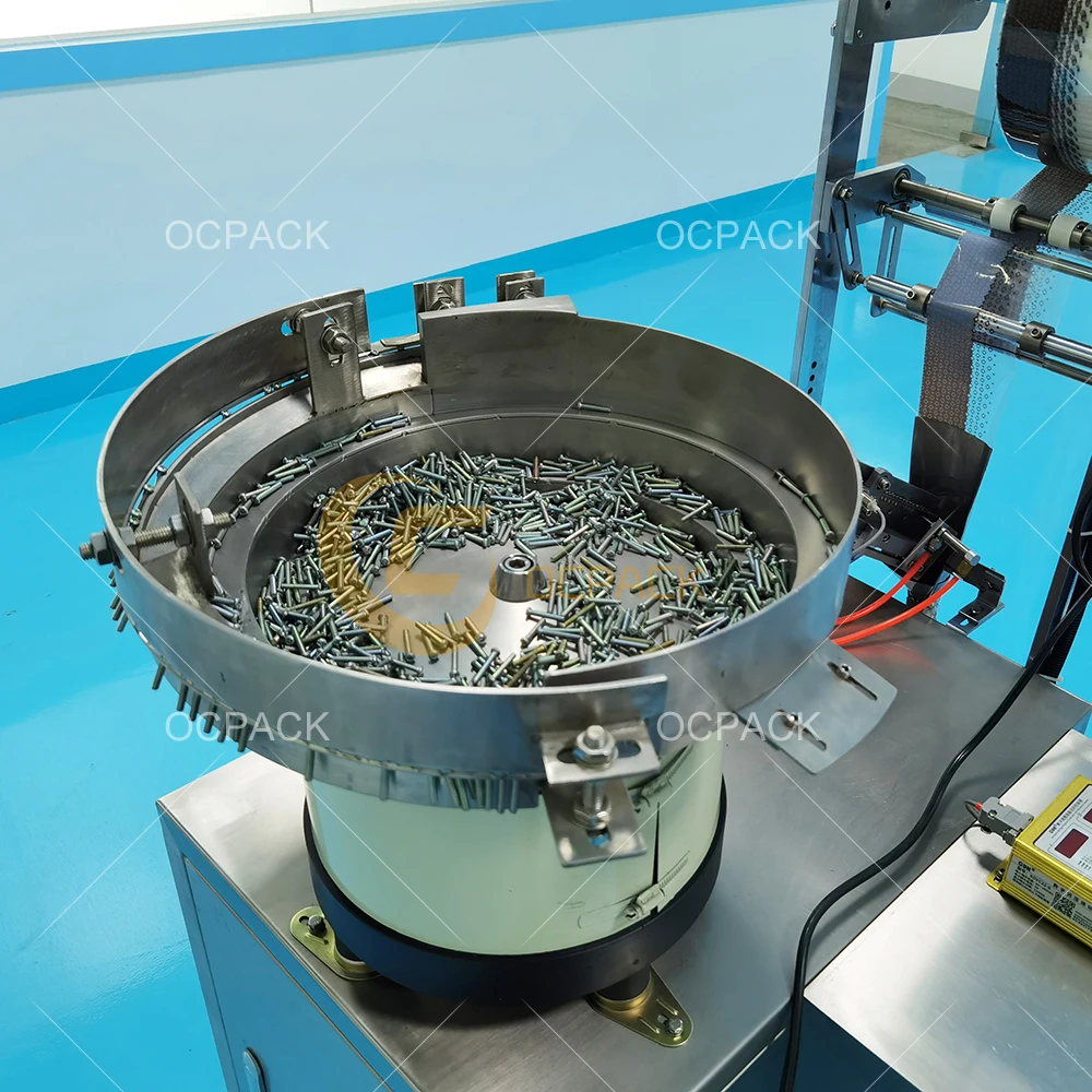 自动计数分拣组合包装家具零件螺丝螺母螺栓包装机