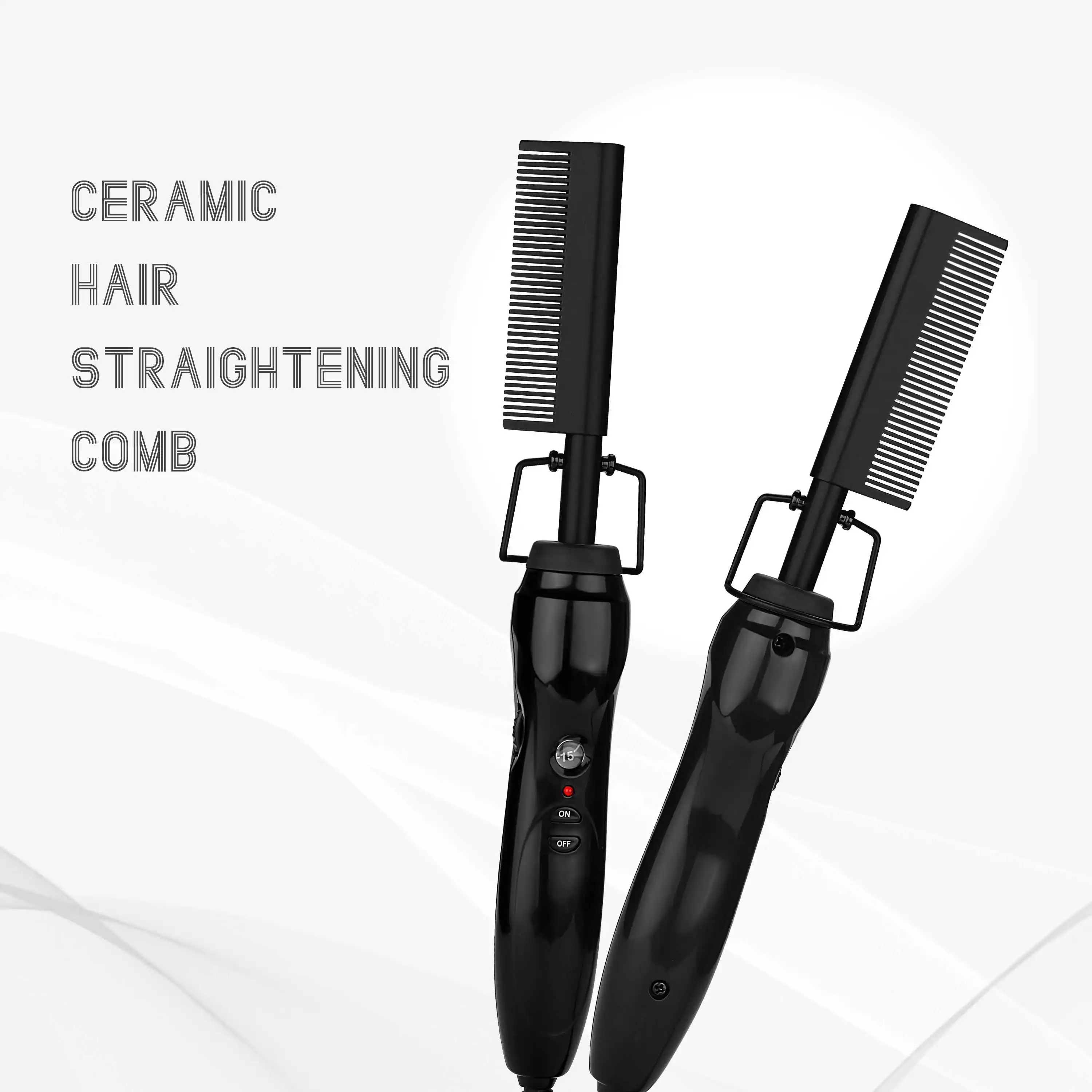 Electric Comb 360 Swivel Cord Electric Press Comb Portable Styling Hair