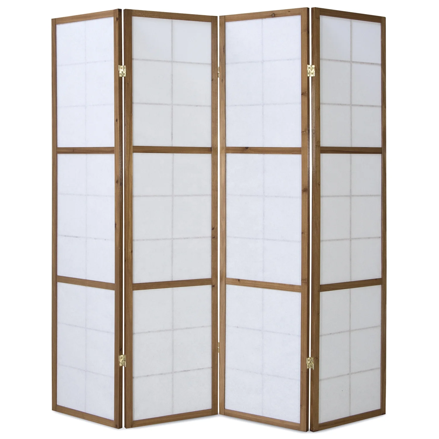 Spring Waterfall Folding Screen Screen Room Dividers Partition 3 Panels