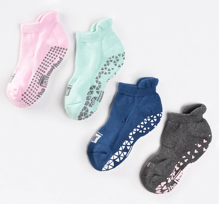 Pilates Toeless Organic Bamboo Women Custom Non Slip Anti-Slip Wholesale  Yoga Socks 