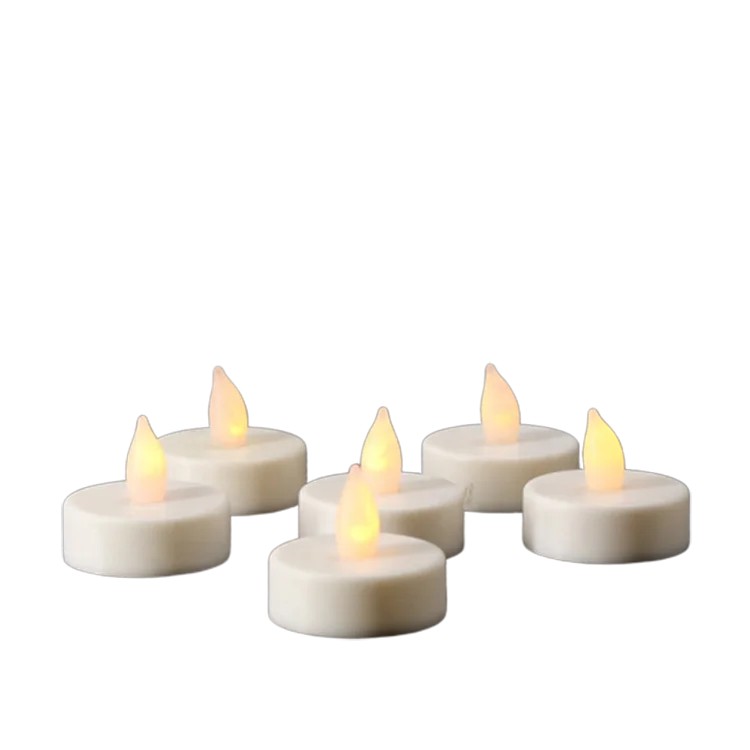 New 2019 product led solar tea light led remote control candles set led tea light