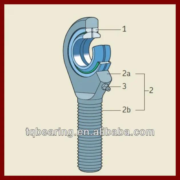 Maintenancefree Rod End Bearing SALKB12F, View rod end bearing, NSK