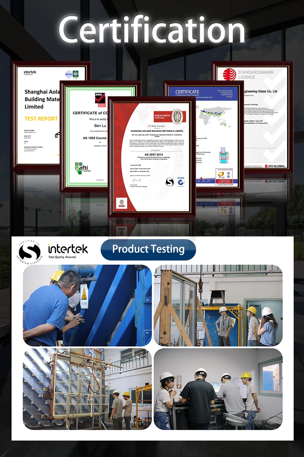 Certification