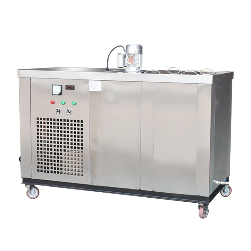 Commercial high production 1 ton stainless steel block ice making machine