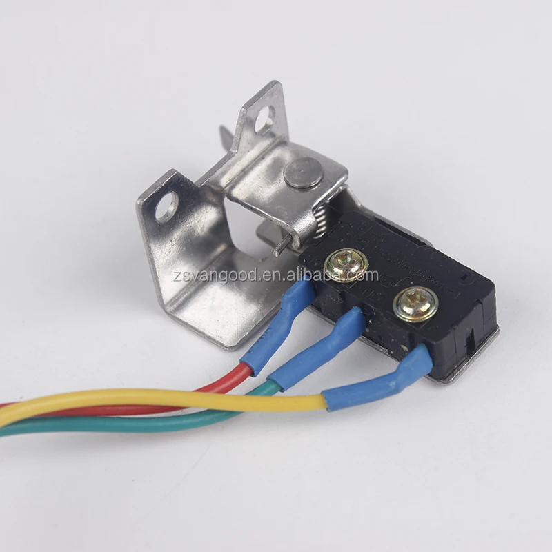 Gas Water Heater Spare Parts Micro Switch With Bracket Universal Model 