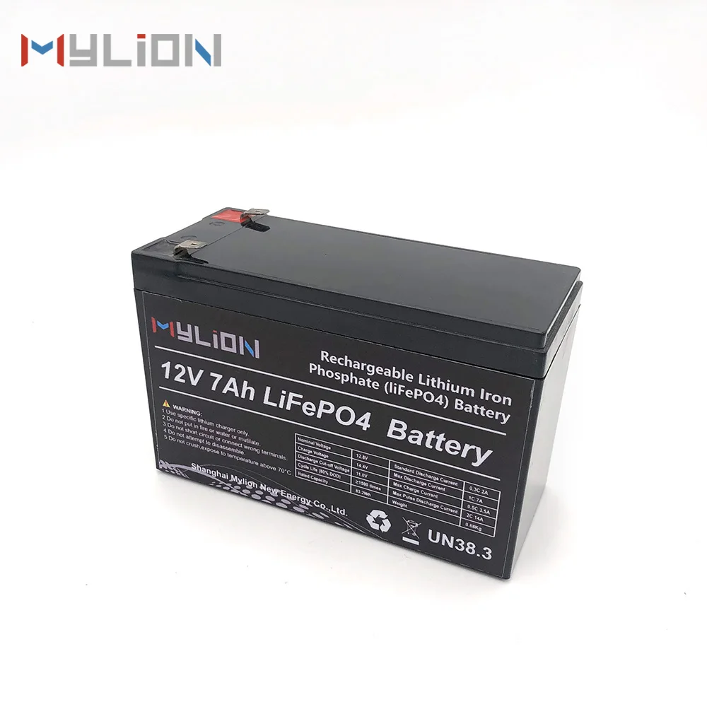 Side-by-side comparison of 12V LiFePO4 and SLA batteries showing size and weight difference
