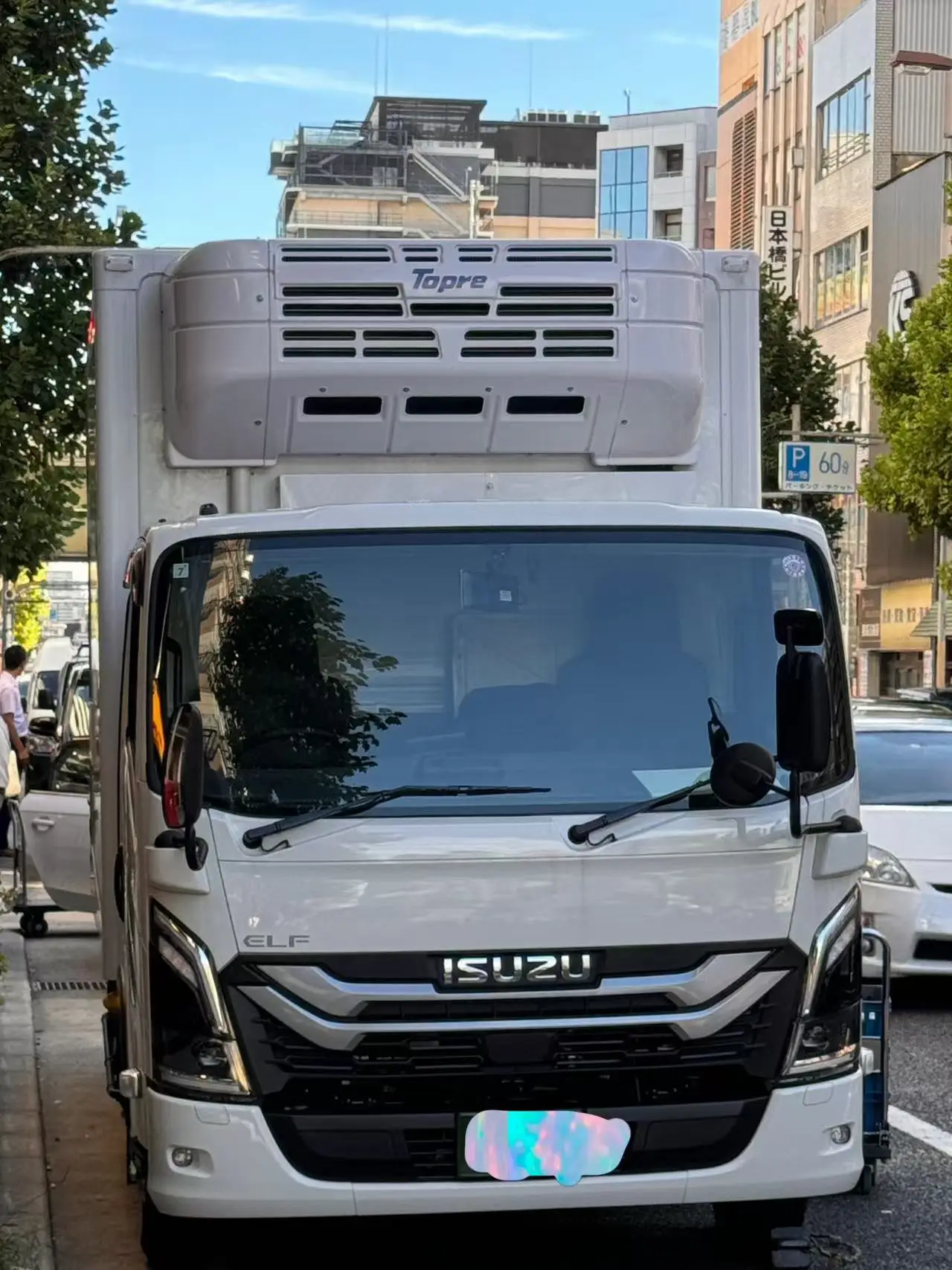 GHCD Hot Product/new Type Chrome Plated Curve Corner Panel for Japanese Truck ISUZU ELF 2023-ON supplier
