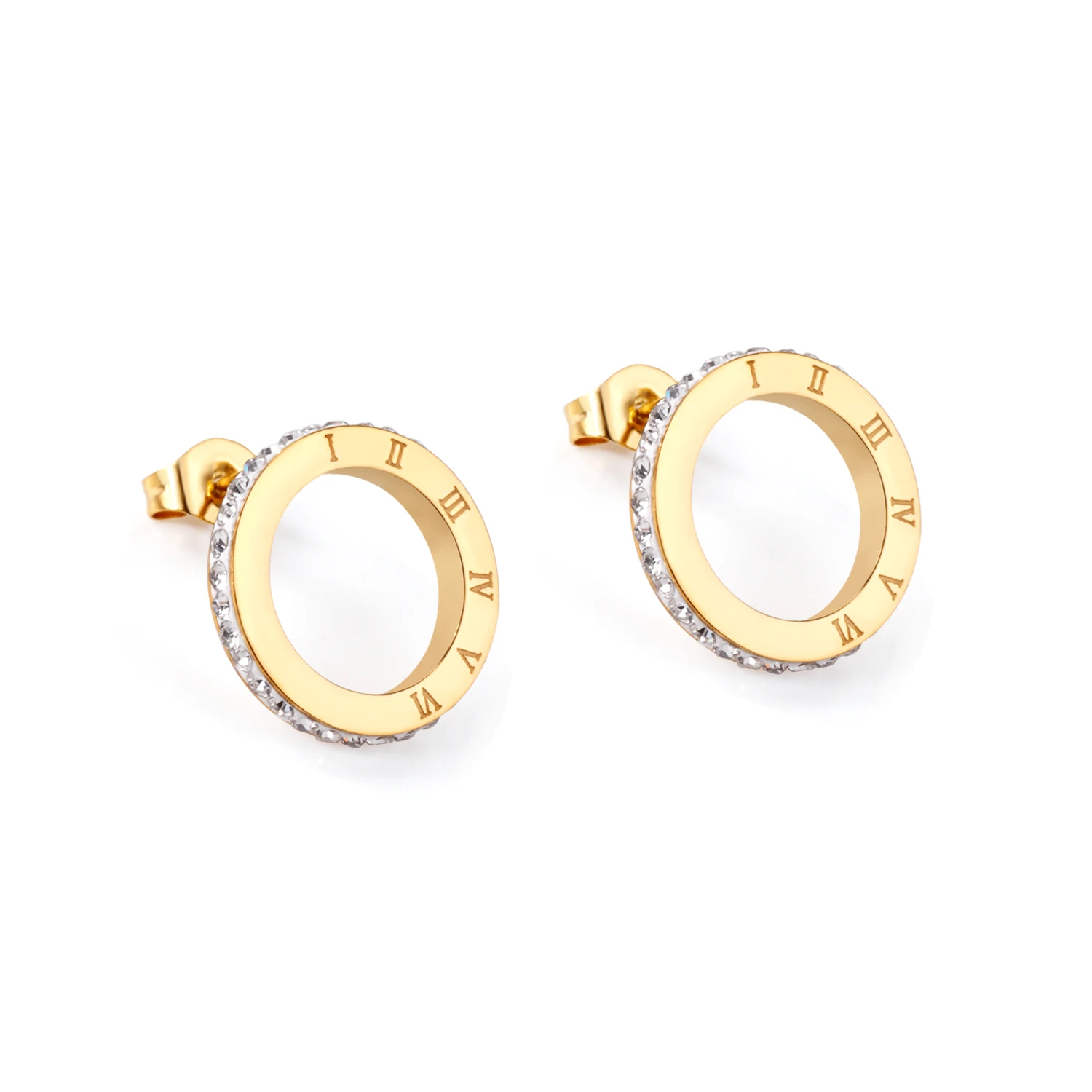 

jewelry cute tud earrings for girls Women,6 Pairs, Black color