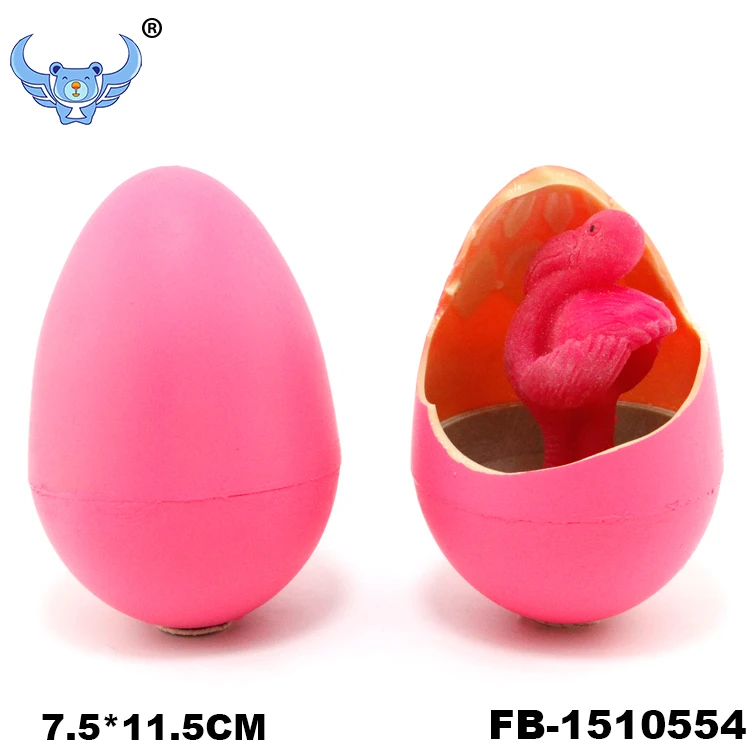 New Design Water Hatching Growing Pet Flamingo Egg Plastic Hatching Animal Egg Toys Buy Magic