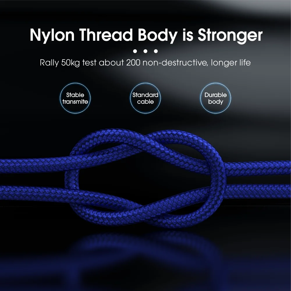 Vothoon 3A fast charger usb cable 3 in 1 magnetic charging cable - ANKUX.COM