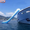 freestyle cruiser floating rent inflatable dock yacht boat waterslide water slide for yacht boat