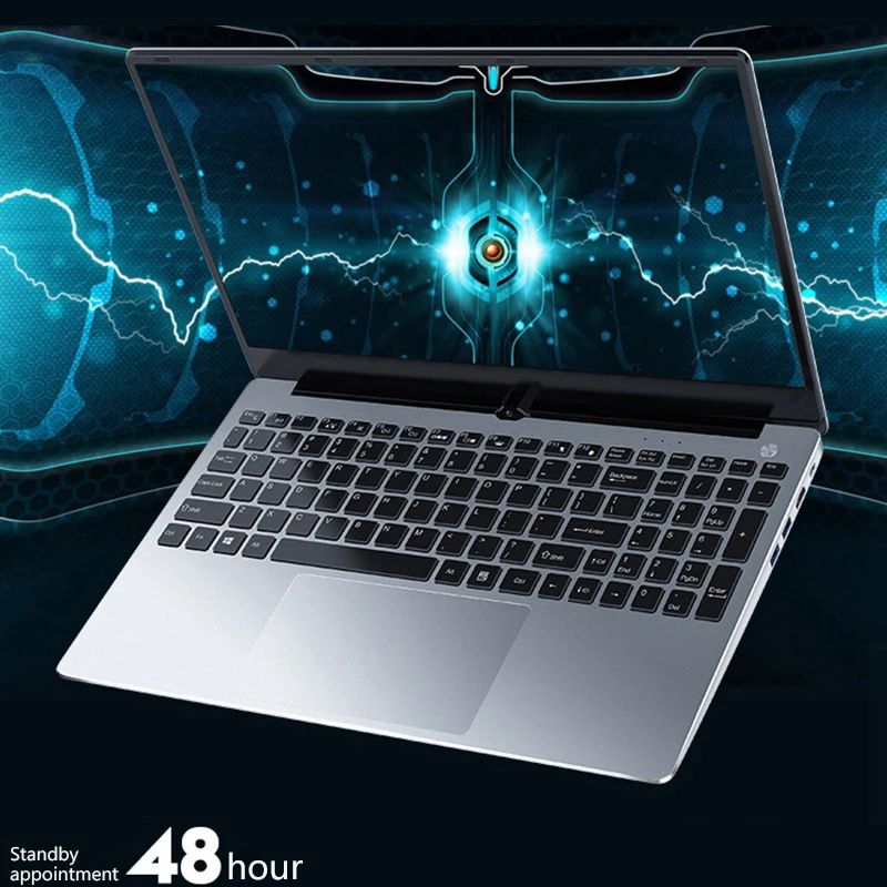 15.6 inch i7 Laptops With 8G RAM 2.5 inch HDD SSD Ultrabook Win10 Notebook Computer business&Office