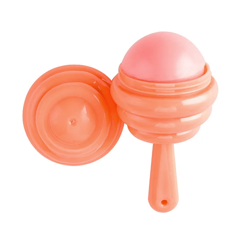 Hot Selling 12 Colors Lollipop Shaped Fruity Smell Moisturizing Lip