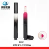 empty lip gloss tubes with Round custom lip gloss tubes Press plastic empty lip gloss containers empty sponge head lipstick tube
