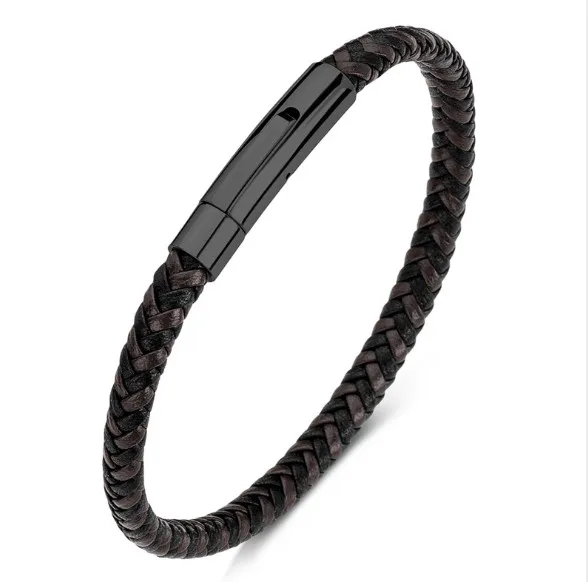 Handmade Leather Bracelet Mens Braided Leather Bracelets For Men Buy