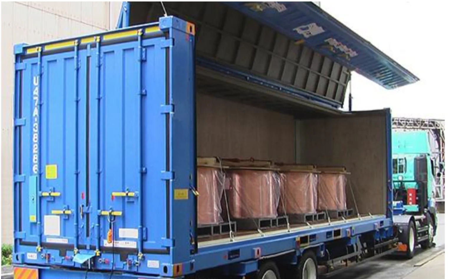 heat sink radiator shot blasting machine