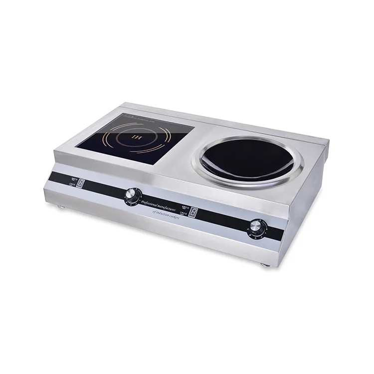 European Cooktops Electric 3500w Stove Knob Control