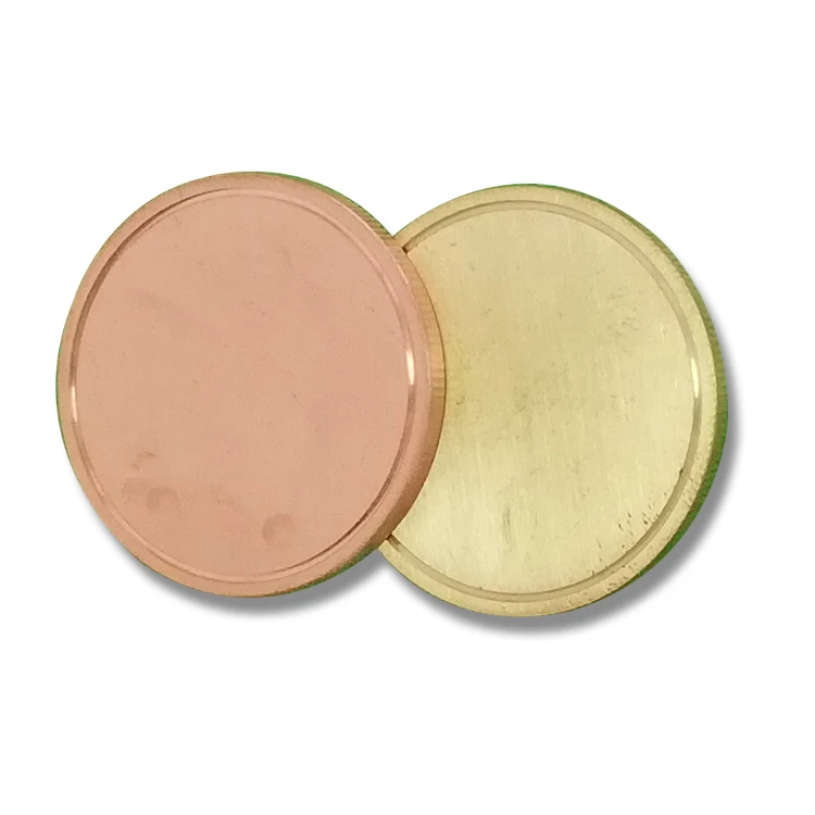 High Quality Custom Brass Stamping Blank Metal Coins - Buy Brass