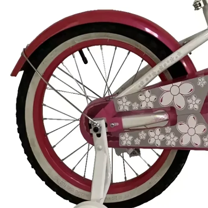 20 inch single speed bicycle for children with front light pedal training wheels and steel fork-5