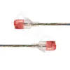 Colorful Slim U/UTP CAT6.A Patch Cable for Special Mark