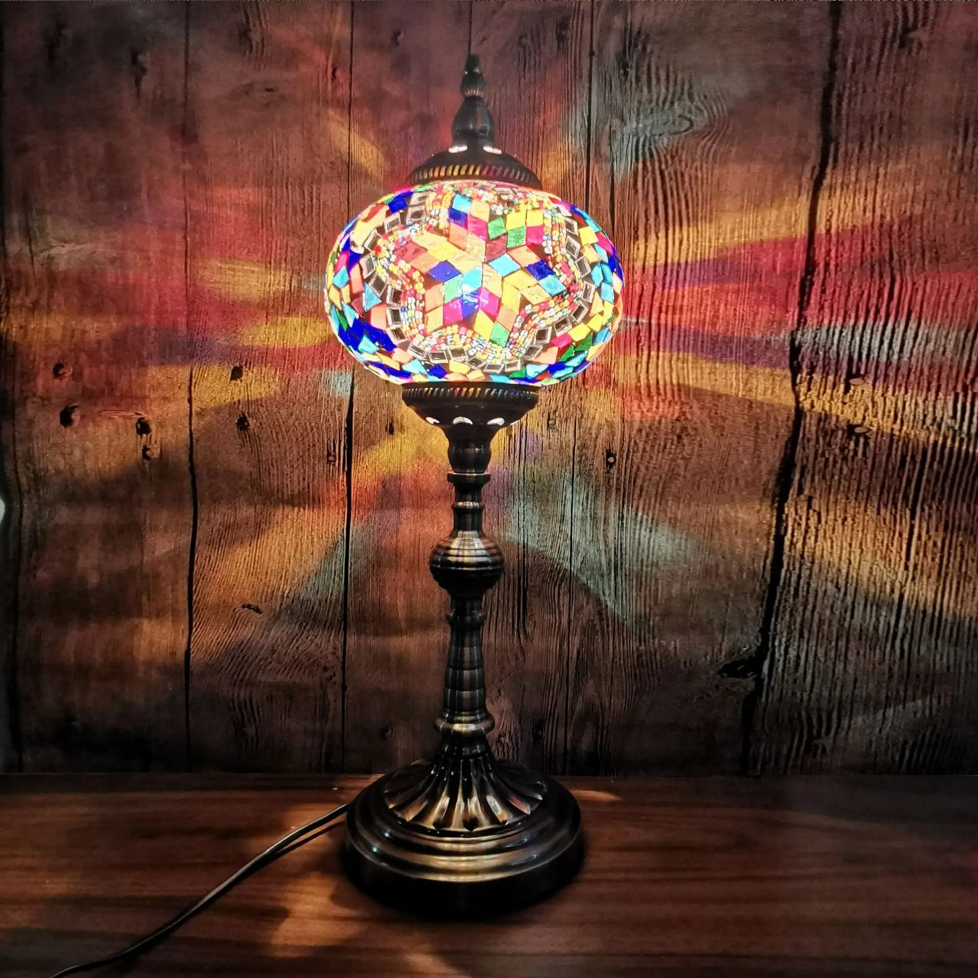 National Style Table Lamp Living Room Bedroom Restaurant Table Lamp